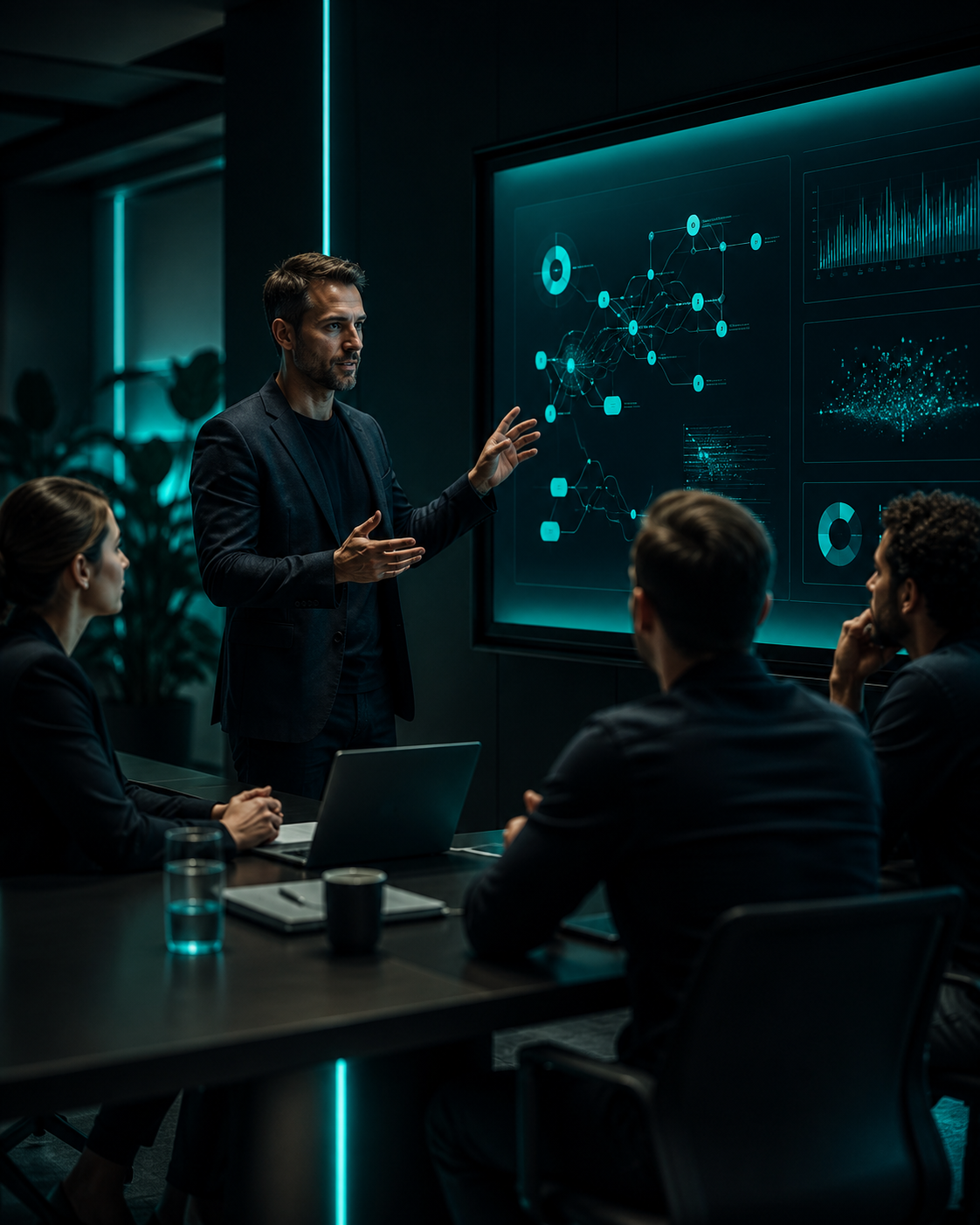AI training session